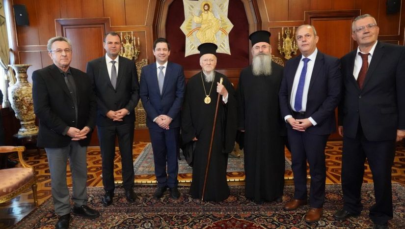 ΑΠΟ ΤΗΝ ΣΥΝΑΝΤΗΣΗ ΜΕ ΤΟΝ ΟΙΚΟΥΜΕΝΙΚΟ ΠΑΤΡΙΑΡΧΗ ΑΝΤΙΠΡΟΣΩΠΕΙΑΣ ΤΟΥ ΕΘΝΙΚΟΥ ΚΑΙ ΚΑΠΟΔΙΣΤΡΙΑΚΟΥ ΠΑΝΕΠΙΣΤΗΜΙΟΥ ΑΘΗΝΩΝ - [25.02.2024]